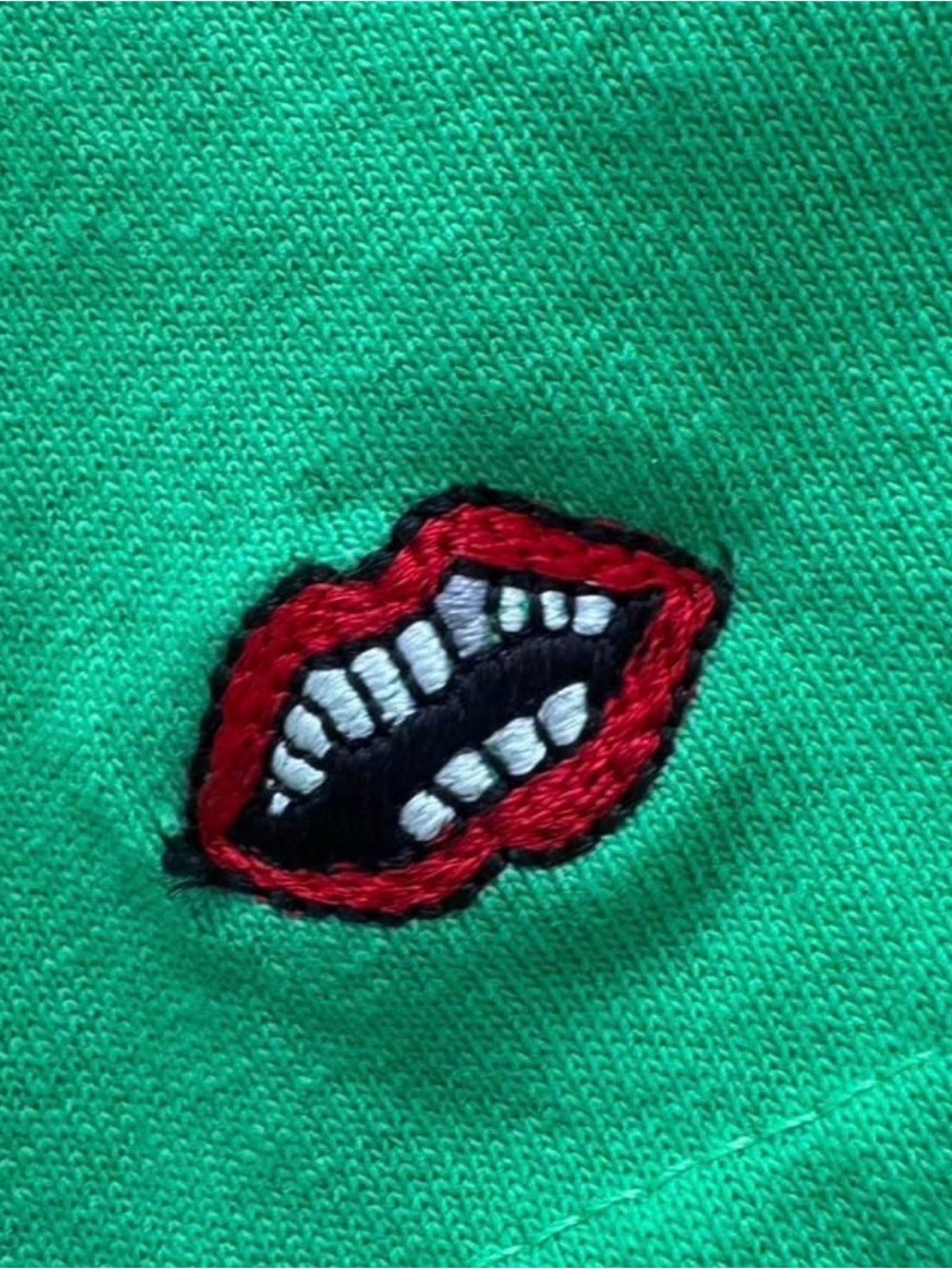 Chrome Hearts x Matty Boy Collab Unreleased Sample Chompers Green T-Shirt M - Picture 4 of 6